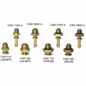 PUSHTYPE FUEL DRAIN VALVES